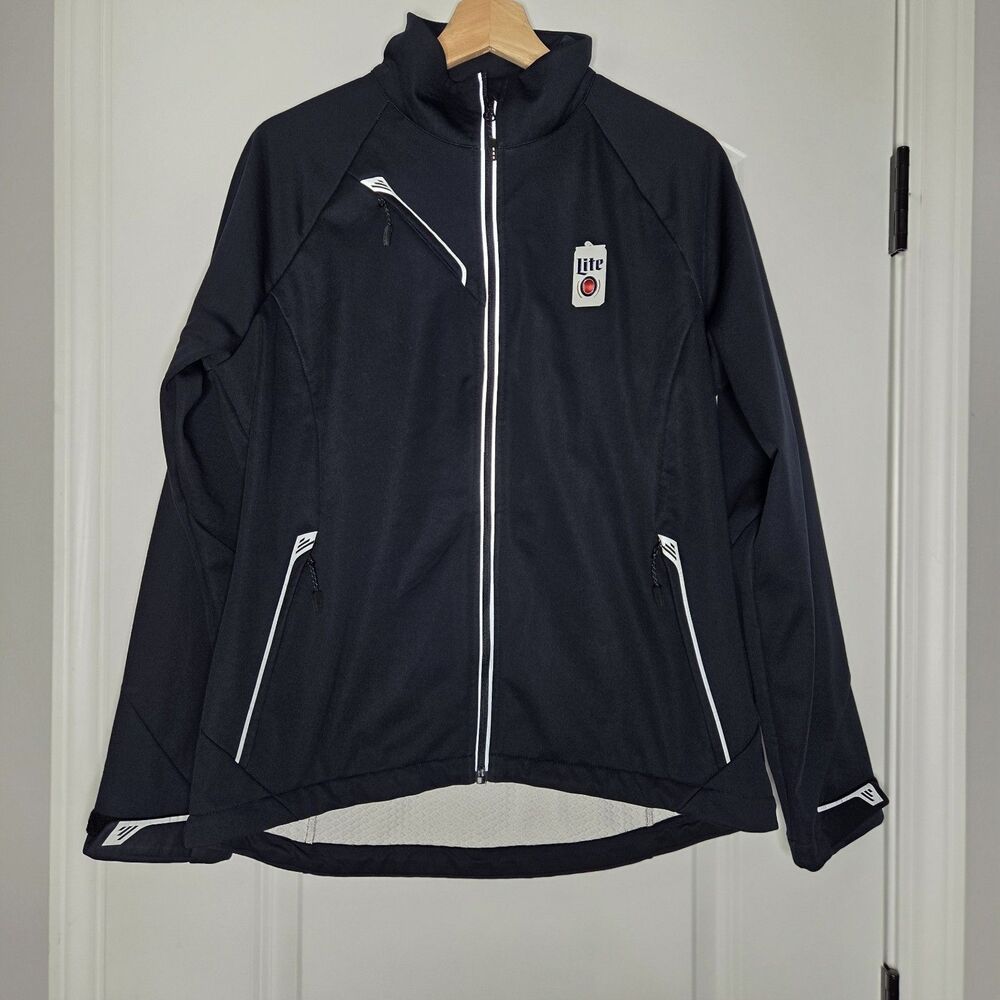 Elevate Womens Miller Lite Can Logo Jacket